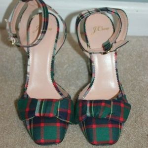 tartan plaid pumps